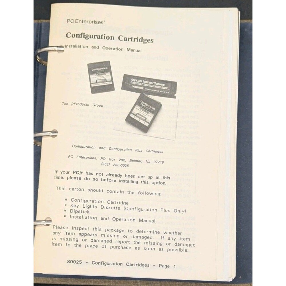 Vintage IBM Basic Personal Computer Hardware Reference Library - Picture 2 of 5